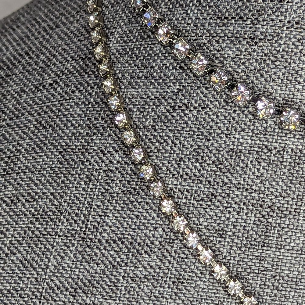 2 Rhinestone Necklaces - Picture 4 of 12